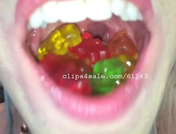 Vore Fetish - Trice Eating Gummy Bears Video 1