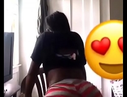 Young ebony instagram thot twerking