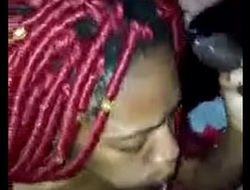 thot trying to give sloppy head what'_s her name?